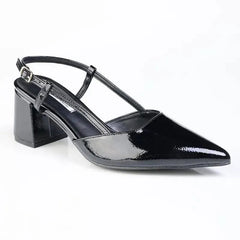 Madison Nanny Block Heel - Black