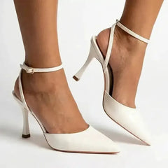 Madison Natalia Heel - Off White