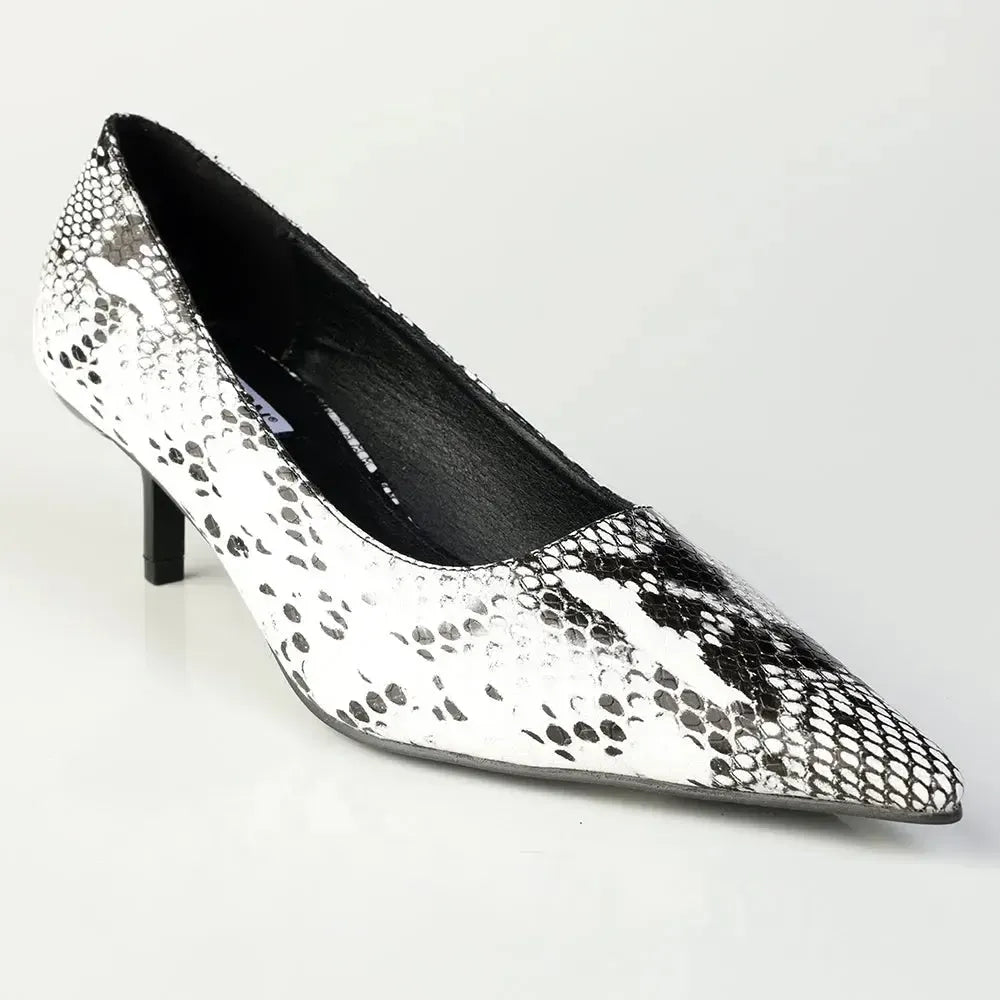 Madison Oceana Low Heel Court - Black/White