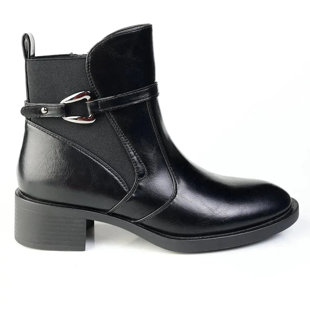 Madison Octavia Ankle Boot - Black