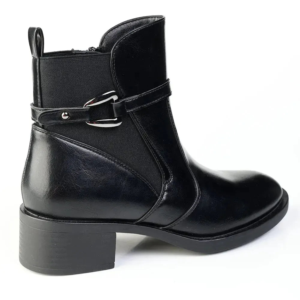 Madison Octavia Ankle Boot - Black