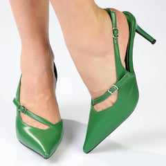 Madison Odelle Stiletto - Dark Green