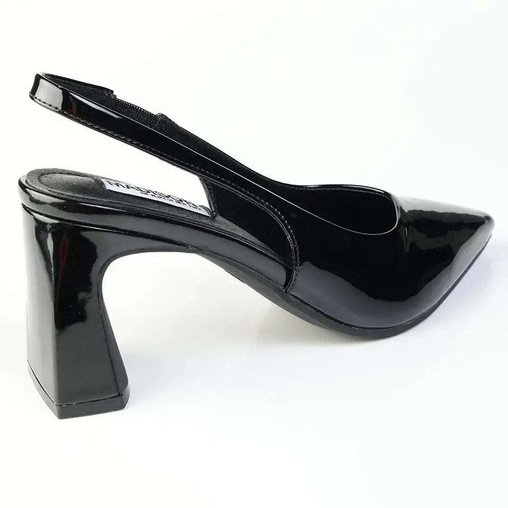 Madison Odette Block Heel - Black