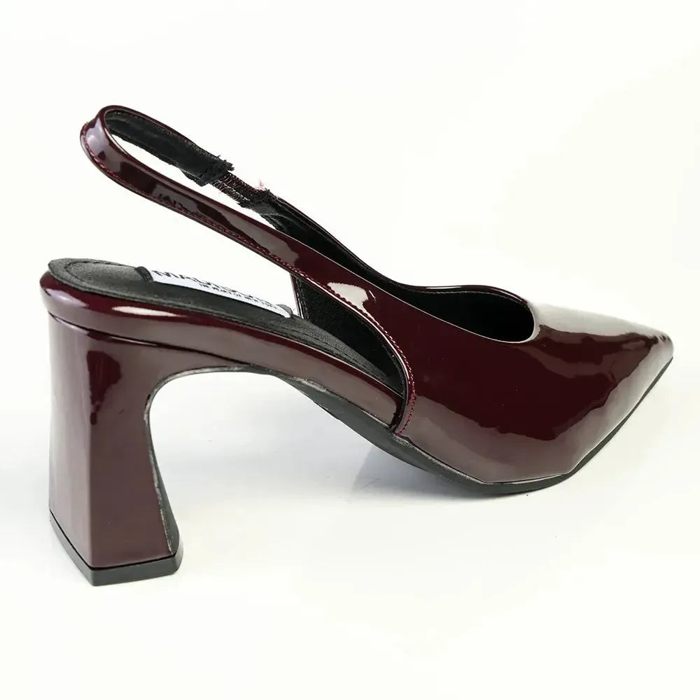 Madison Odette Block Heel - Wine