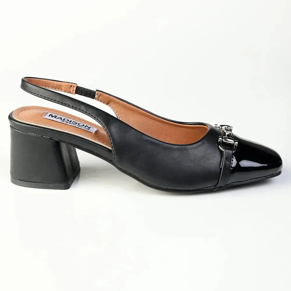Madison Ofeera Block Heel - Black
