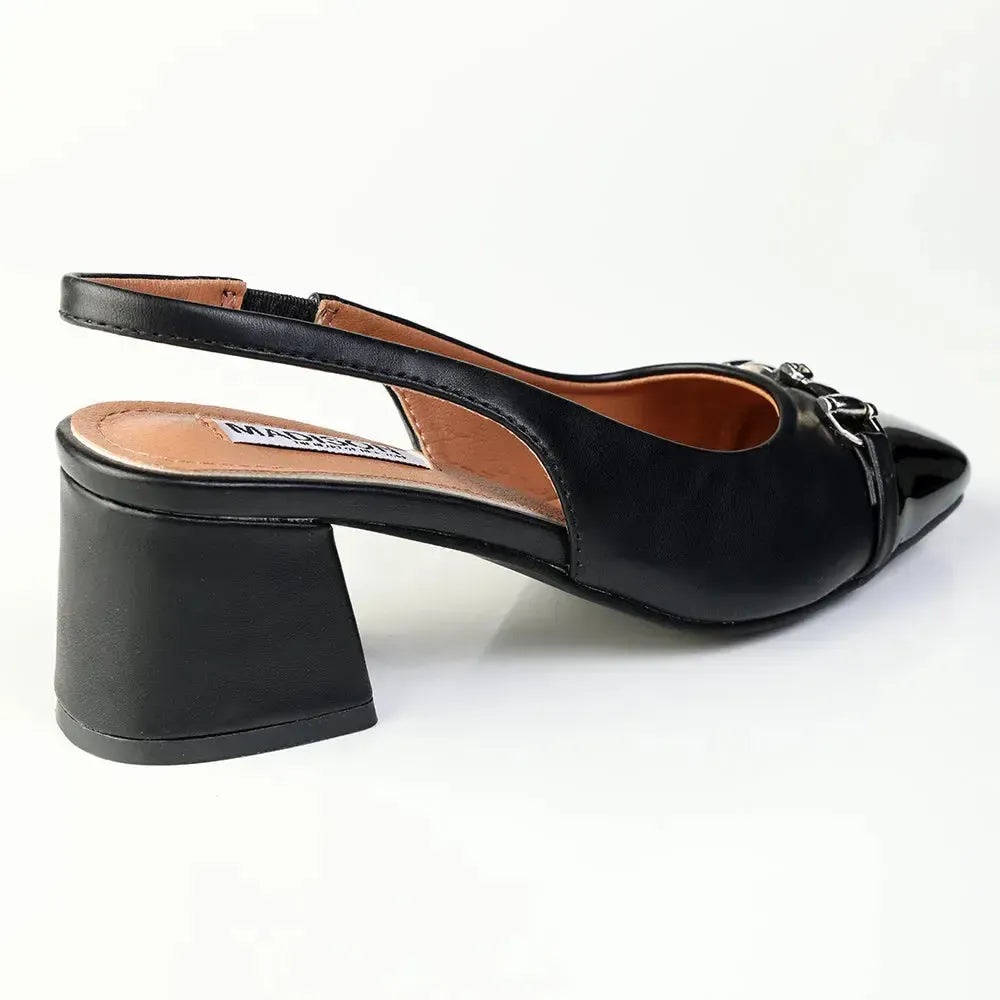 Madison Ofeera Block Heel - Black