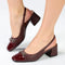 Madison Ofeera Block Heel - Wine