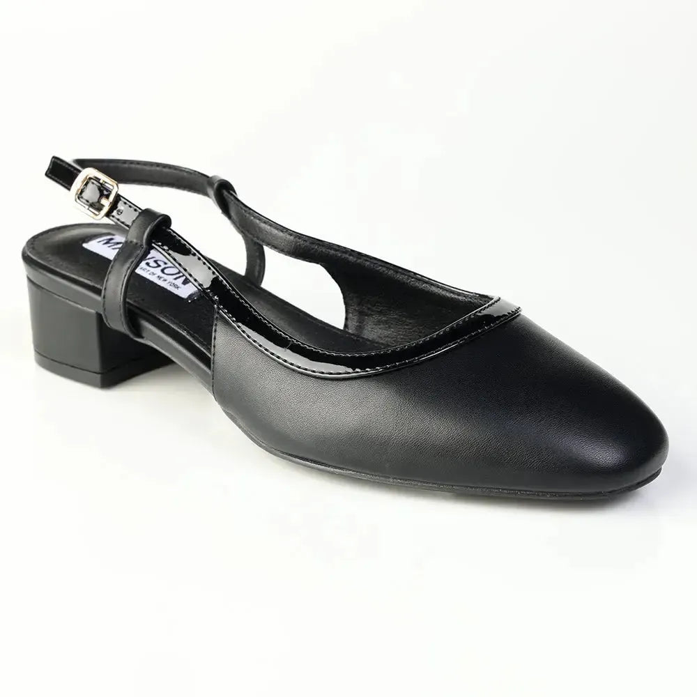 Madison Oksana Block Heel - Black