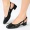 Madison Oksana Block Heel - Black