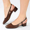 Madison Oksana Block Heel - Chocolate