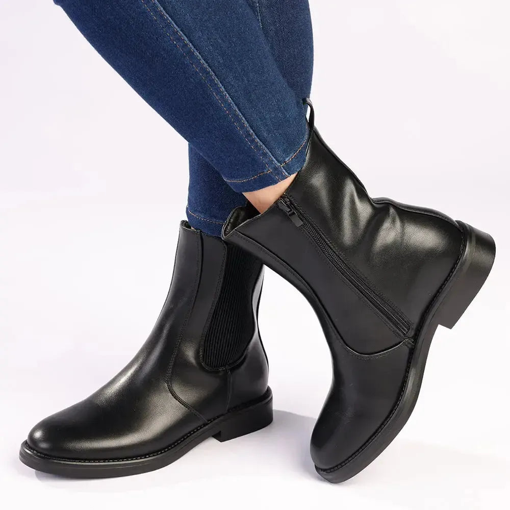 Madison Olsen Ankle Boot - Black