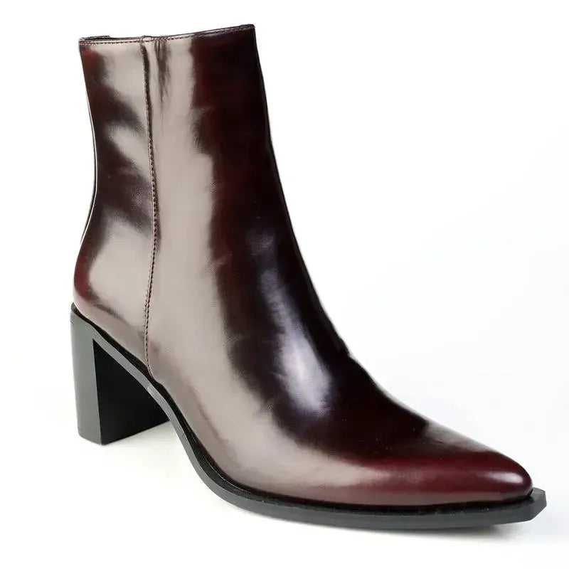 Madison Olympia Ankle Boot - Wine