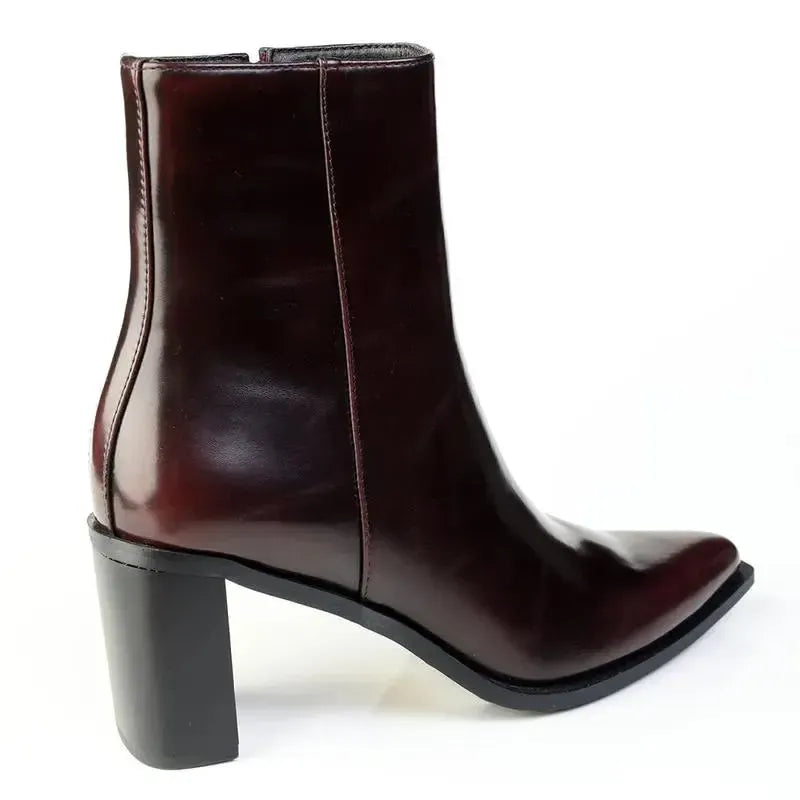 Madison Olympia Ankle Boot - Wine