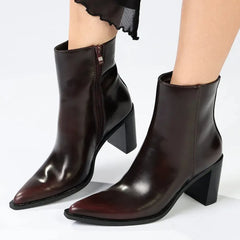 Madison Olympia Ankle Boot - Wine
