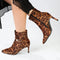 Madison Orcid Stiletto Boot - Leopard