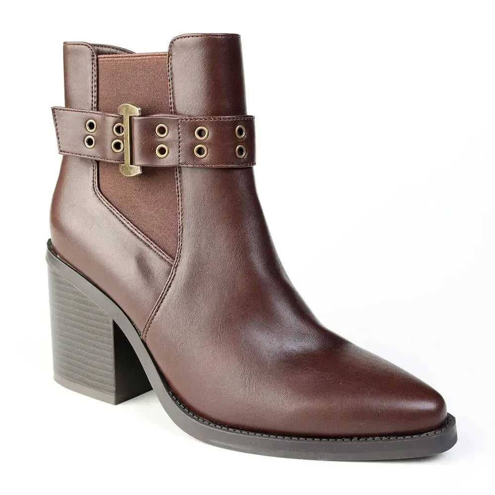 Madison Orenthia Ankle Boot - Chocolate