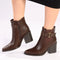 Madison Orenthia Ankle Boot - Chocolate