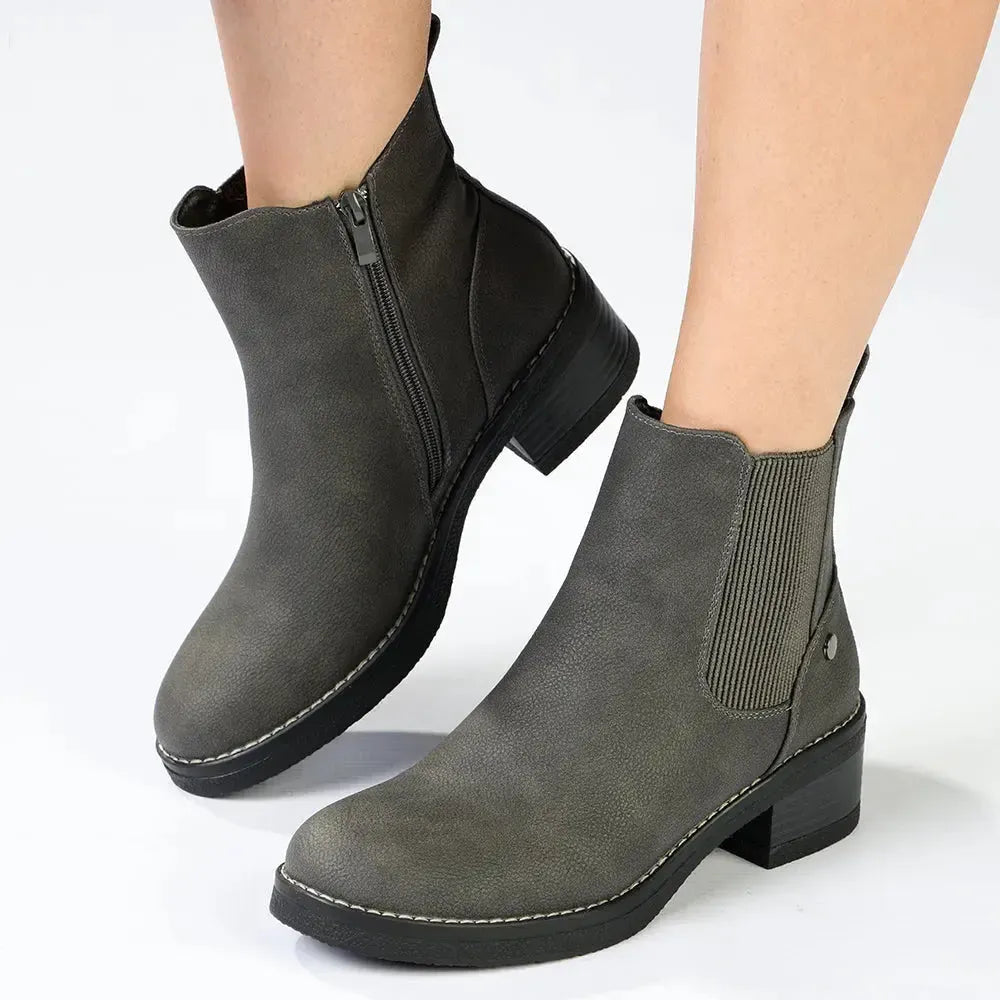 Madison Orette Chelsea Boot - Grey