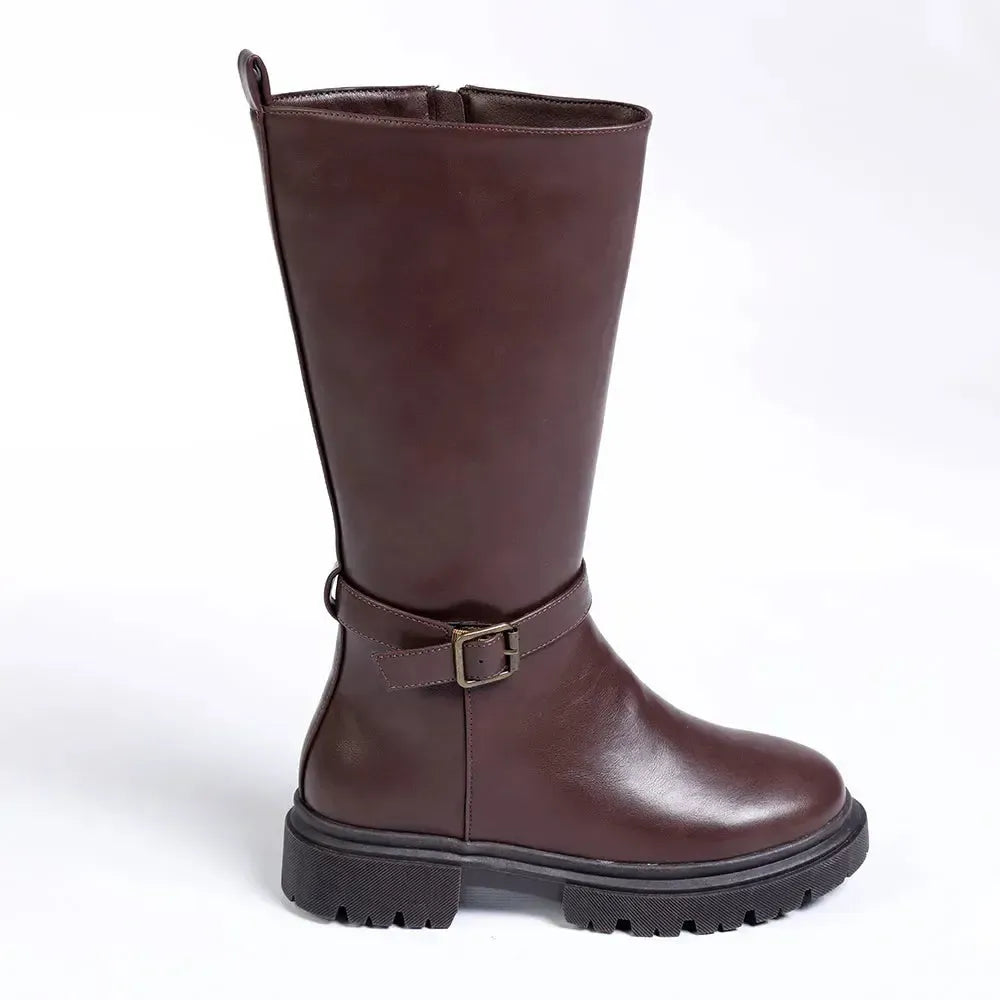 Madison Orphie Boot - Brown – Madison Heart of New York