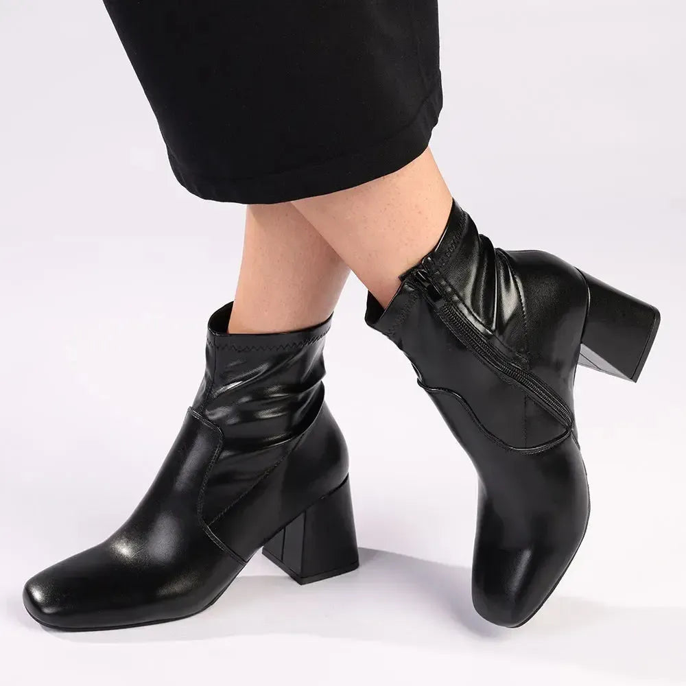 Madison Owen Ankle Boot - Black