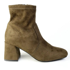 Madison Owen Basic Ankle Boot - Olive