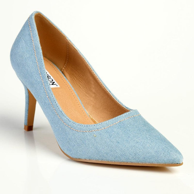 Madison Parker Court Heels - Denim-Madison Heart of New York-Buy shoes online