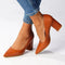 Madison Patricia Heel- Tan