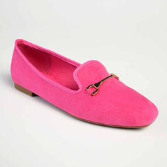 Madison Pearl - Metal Trim Pump - Fuschia