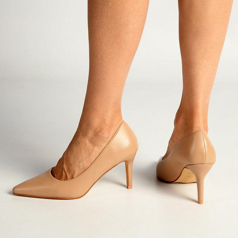 Madison Penny 2 Court Heels - Nude-Madison Heart of New York-Buy shoes online