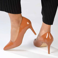 Madison Penny 5 Court Heels - Macchiato