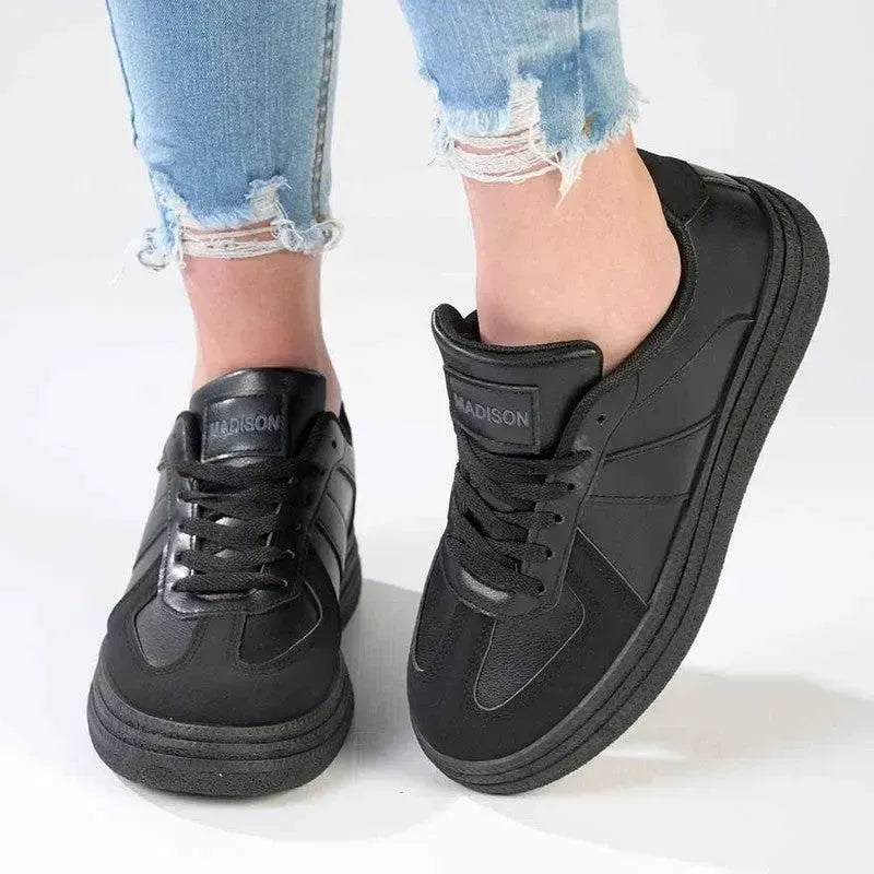 Madison Platform Sneaker - Black