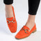 Madison Polly Loafer - Orange