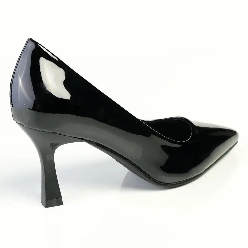Madison Quitley HourGlass Court Heel - Black