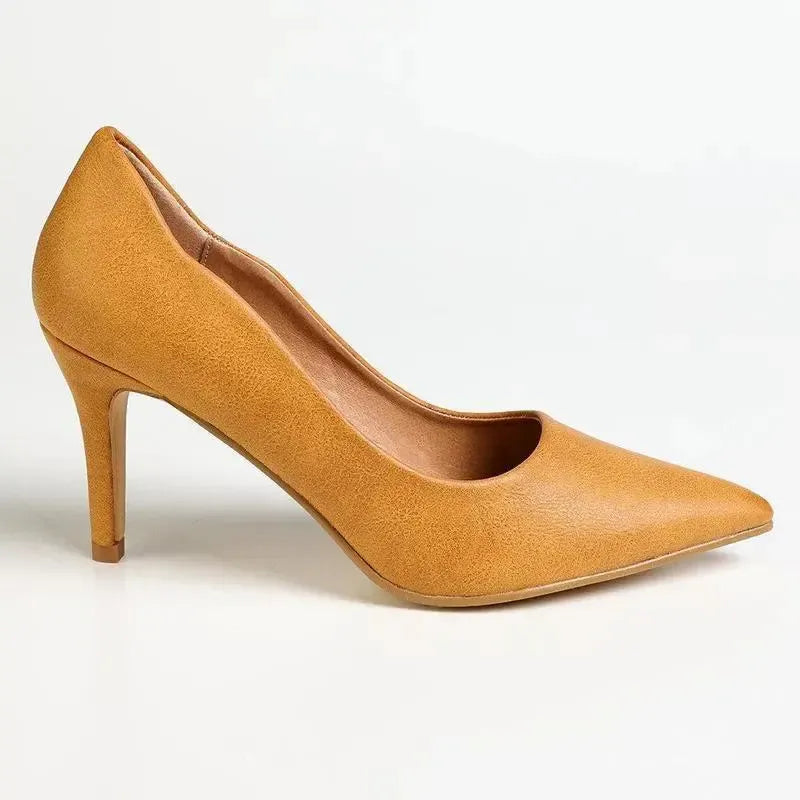 Madison Scalloped Penny Court - Tan