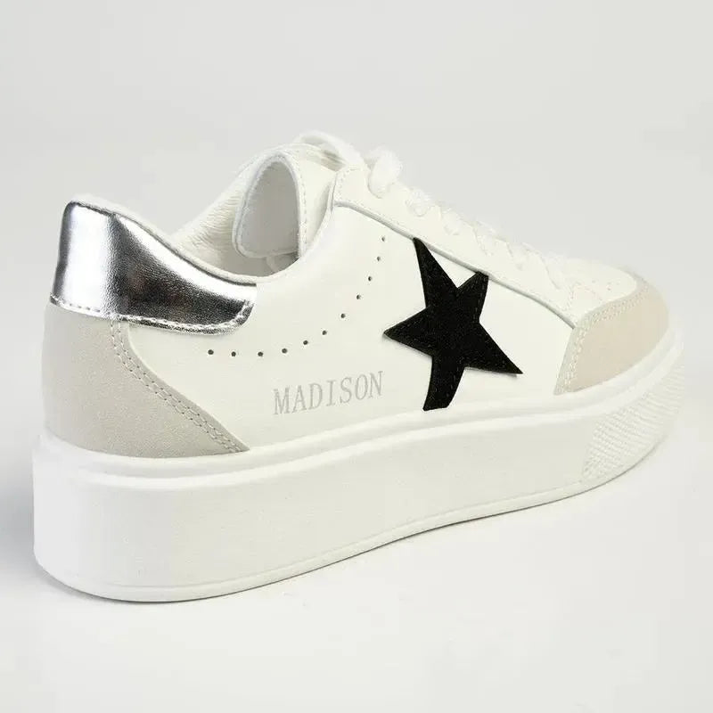 Madison Star Sneaker - White
