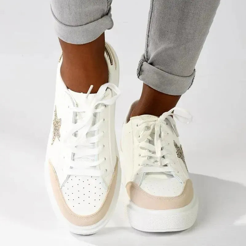 Madison Star Sneaker - White Multi