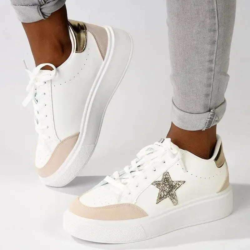Madison Star Sneaker - White Multi