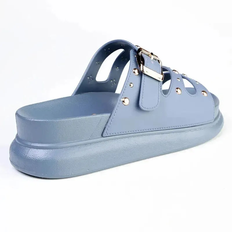 Madison Studded Sandal - Blue