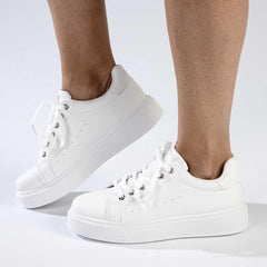 Madison Teagan Fashion Sneaker - White