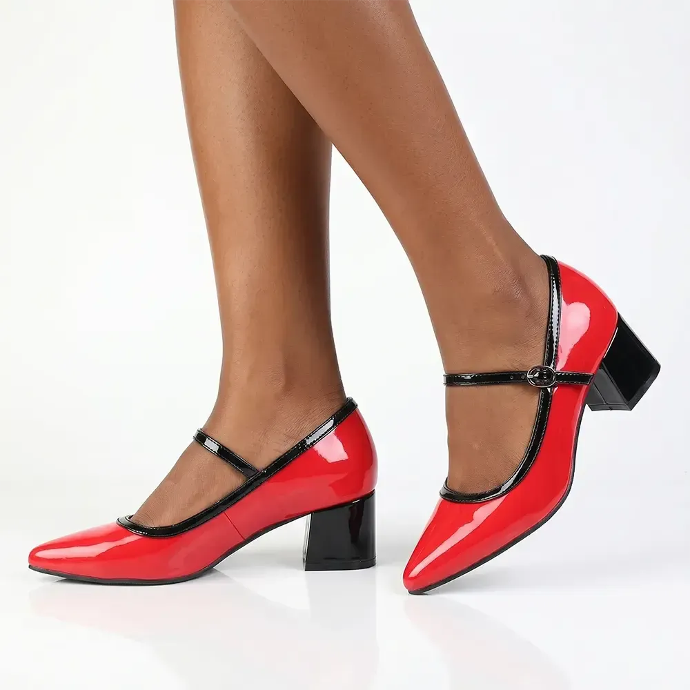Madison Two Tone Court - Red