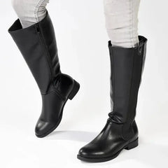 Madison Yentl Boot - Pebble Black