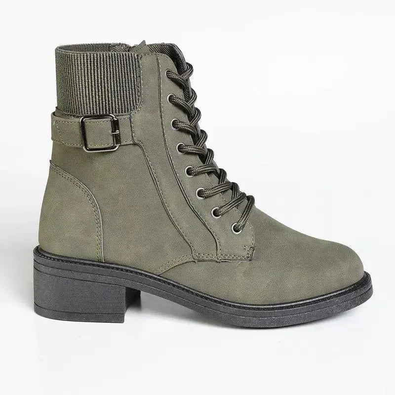 Madison Zadith Boot - Olive