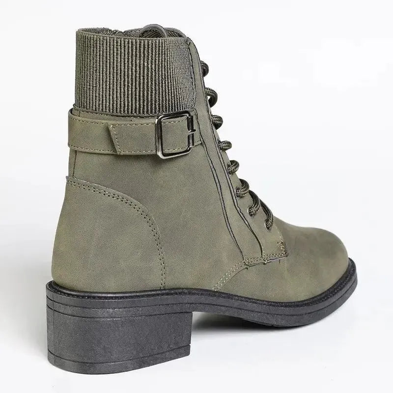 Madison Zadith Boot - Olive
