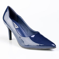 Madison Scalloped Penny Court - Navy