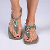 Ipanema Chain Link Thong Sandals - Green-Ipanema-Buy shoes online