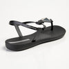 Ipanema Diamond Glam Thong Sandals - Black-Ipanema-Buy shoes online
