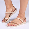 Ipanema Greta Slingback Sandals - Beige-Ipanema-Buy shoes online