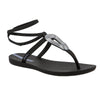 Ipanema Hoop Thong Sandals - Black-Ipanema-Buy shoes online