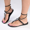 Ipanema Hoop Thong Sandals - Black-Ipanema-Buy shoes online