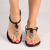 Ipanema Nina Basic Thong Sandals - Black-Ipanema-Buy shoes online